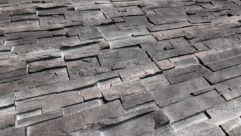 planeo stone-look façade panel - NoviStone Lava 1054 x 334 mm