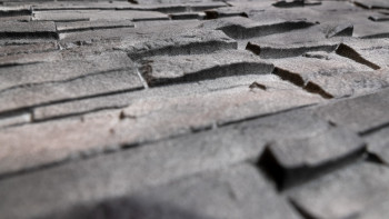 planeo stone-look façade panel - NoviStone Lava 1054 x 334 mm