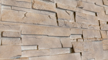 planeo stone-look facade panel - NoviStone Limestone 1054 x 334 mm