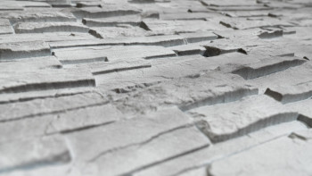 planeo stone-look facade panel - NoviStone Travertine 1054 x 334 mm