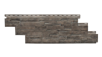 planeo stone-look façade panel - NoviStone Silex Flint 1054 x 334 mm