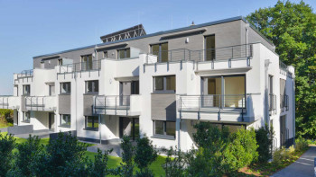 planeo Fassado - WPC rhombus strip facade cladding graphite grey