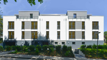 planeo Fassado - WPC rhombus strip facade cladding graphite grey