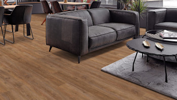 planeo Rigid click vinyl - FlexCore 30 Chocolate Oak | Impact sound insulation integrated (plfc-5145FS30)