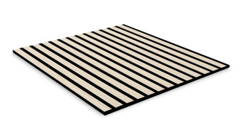 planeo acoustic panel - MixWall Timber Solid Althea Oak 52 x 52 cm | real wood veneer MDF (PLMW-10311C)