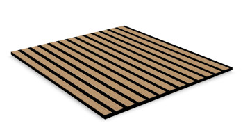 planeo acoustic panel - MixWall Timber Solid Ravon Oak 52 x 52 cm | real wood veneer (PLMW-30311C)