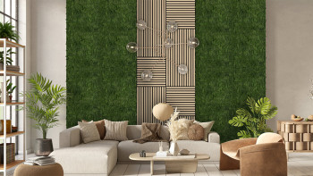 planeo acoustic panel - MixWall Timber Solid Flare Oak 52 x 52 cm | real wood veneer (PLMW-00311C)