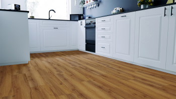 planeo design flooring for clicking - Eco Home&Health Rustic Oak Natural | Impact sound insulation integrated (LO-EK-01)