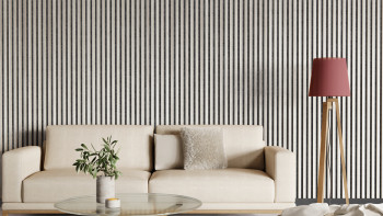 Skaben acoustic panels SilentWall Comfort - white oak - 250 x 30 cm