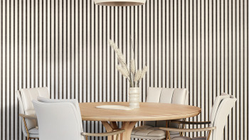 Skaben acoustic panels SilentWall Pro - white oak - 250 x 60 cm