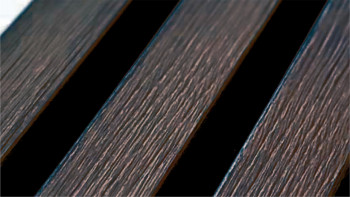 Skaben SilentWall acoustic panels - natural black oak