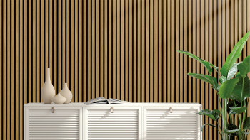 Skaben acoustic panels SilentWall - natural oiled oak