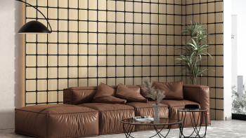 Skaben acoustic panels SilentWall - square natural light oak - 60 x 58.5 cm