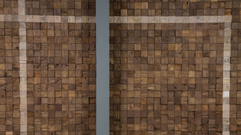 Skaben WoodWall - Teakwood Cube Sulawesi