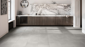 planeo Rigid click vinyl - Toparia IXPE XL tile ultra matt | integrated footfall sound insulation (MF-0011-IXPE)