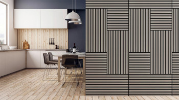 planeo acoustic panel - MixWall Timber Solid Velen Oak 52 x 52 cm | real wood veneer (PLMW-20311C)