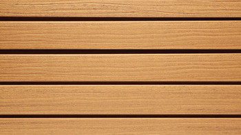 planeo Fassado - WPC rhombus strip facade cladding Prime oak brown
