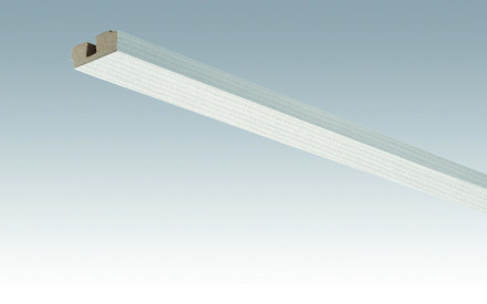 MEISTER skirting boards ceiling trims stainless steel DF 063 - 2380 x 40 x 15 mm