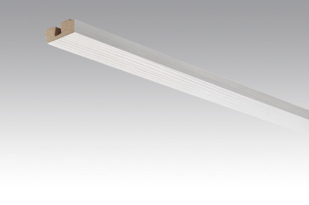 MEISTER Skirtings Ceiling trims Pine white 4005 - 2380 x 40 x 15 mm