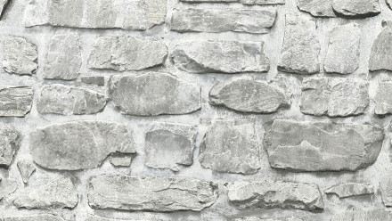 Vinyl wallpaper design panel stone wallpaper grey modern stones pop.up panel 3D 461