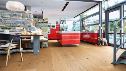 planeo Parquet Flooring - Noble Wood Oak Alta | Made in Germany (EDP-619)