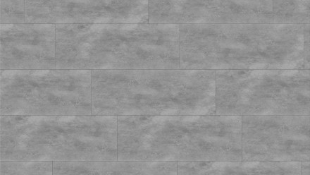 KWG Click vinyl - Antigua Stone Cement grey bevelled