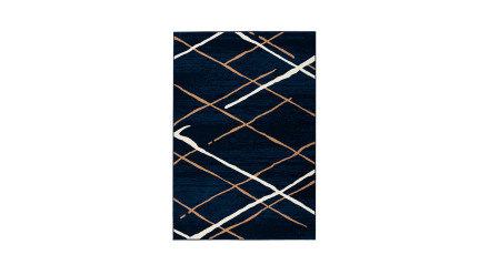 planeo carpet - Vancouver 110 Blue / Beige / White