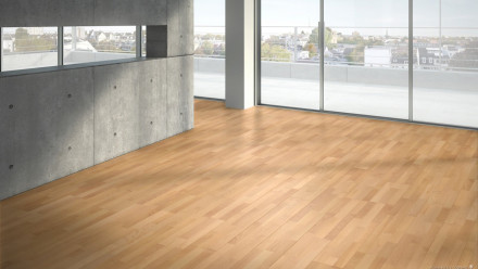 Parador Engineered Wood Flooring Classic 3060 Beech matt lacquer-finish 3-plank block 3.6mm