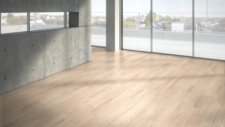 Parador engineered wood - Trendtime 6 Living beech white 3-plank sawn structure bevelled