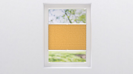 planeo pleated blind 20mm TL VS - orange