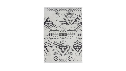 planeo carpet - Agadir 110 white / black