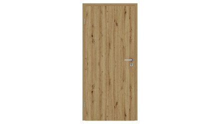 planeo CPL interior door CPL 1.0 - Tamme knot oak 1985 x 735 mm DIN L - round RSP hinge 2-t