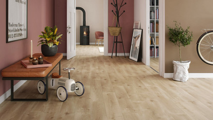 Wineo Organic Floor - 1000 wood L Intensive Oak Honey Click (PLC299R)