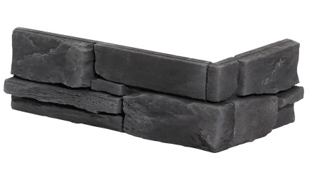 planeo StoneWall Solid angle slips - Obsidian