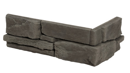 planeo StoneWall Solid angle slips - basalt