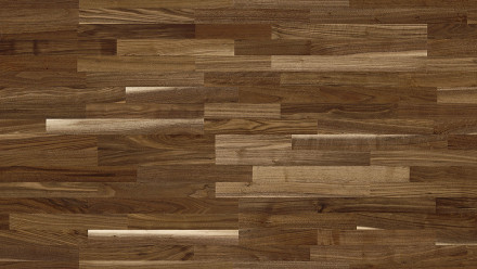 Parador Engineered Wood Flooring Classic 3060 Walnut American lacquer-finish matt 3-plank block