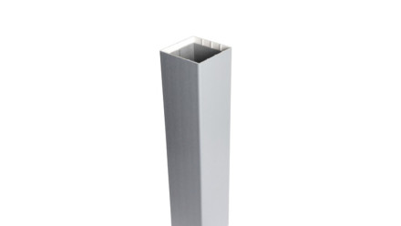 planeo Basic - post to set in concrete silver grey 215 cm