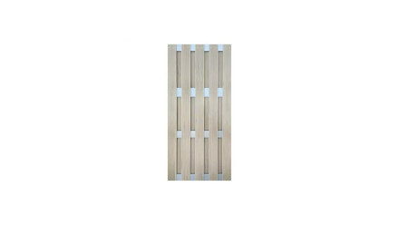 planeo prefabricated fence - upright Bi-Color 84.3 x 180cm