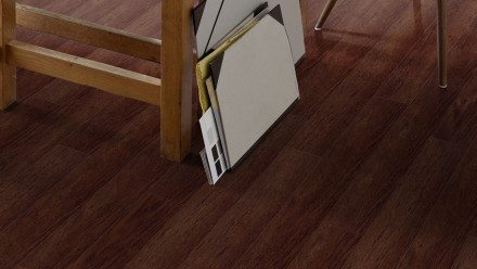 Gerflor vinyl floors - Senso Natural Merbau Exotic - wideplank bevelled self-adhesive