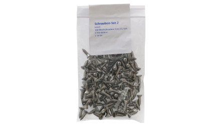 planeo self-tapping screws V2A 3.9x13 - 100 pcs + drill and bit