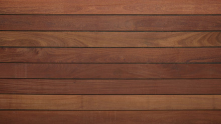 TerraWood Wood Decking Cumaru brown PRIME 21 x 145mm - smooth on both sides