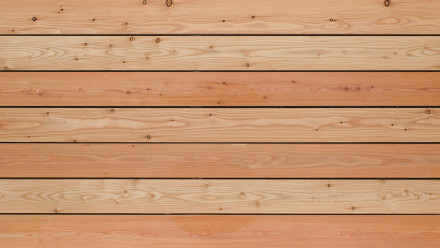 TerraWood Wood Decking European Larch A/B 27 x 145mm - smooth on both sides