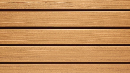 planeo Fassado - WPC rhombus strip facade cladding Prime oak brown