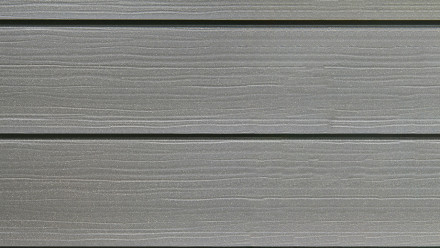 planeo Fassado - WPC rhombus strip facade cladding Prime Dolomite grey