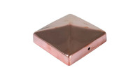 planeo TerraWood - post cap copper pyramid 9 x 9 cm