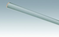 MEISTER skirtings coved skirtings aluminium metallic 4080 - 2380 x 22 x 22 mm (200034-2380-04080)