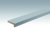 MEISTER Skirting Boards Angle Cover Strips Aluminium Metallic 4080 - 2380 x 60 x 22 mm (200028-2380-04080)
