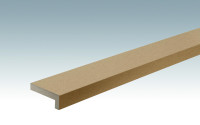 MEISTER Skirting Boards Angle Cover Strips Gold Metallic 4081 - 2380 x 60 x 22 mm (200028-2380-04081)