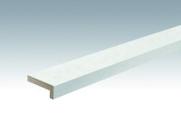 MEISTER Skirtings Angle cover strips Duo Gloss White 4089 - 2380 x 60 x 22 mm (200028-2380-04089)