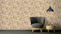 Vinyl wallpaper stone wallpaper pink modern classic stones Versace 3 254